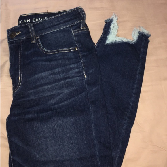 American Eagle Outfitters Denim - CUTE CROPPED JEANS